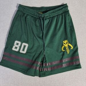 Star Wars By Shoe Palace Mens Green Hybrid Shorts Small
